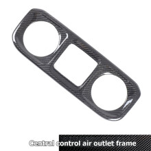 Car Console Air Outlet Frame Decorative for G500 G63 W463 G-Glass 2024-2025 Car Interior Accessories