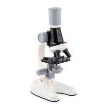 Microscopio educativo per bambini con LED ad alto ingrandimento, strumento scientifico per principianti, testa di osservazione monoculare,