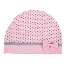 Set di guantini antigraffio, cappellino in cotone per neonati, cappellino reversibile per bambini con design a bottoni in 3 modi, elegante copricapo