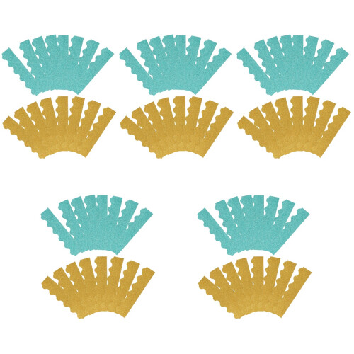10Sets Wear-Resistant Adhesive Bulletin Board Borders for School Decor 2