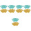 10Sets Wear-Resistant Adhesive Bulletin Board Borders for School Decor 4