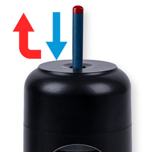 Automatic Electric Pencil Sharpener For 7-11.5mm Pencil 3 Sharpening Settings Auto Stop Rechargeable Pencil Sharpener 2