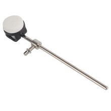 Stainless Steel Shaft Bass Drum Beater Dual Surface Design Kick Drum Foot Pedal Beater Metal Cobra Hammer Head Reversible Heads Premium Durable Drum