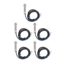Voyant de sortie LED, étanche IP67, capteur de proximité inductif, interrupteur à effet Hall, transistor NPN normalement ouvert, détection
