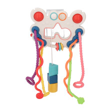 Brinquedos sensoriais Montessori, brinquedos para dentição de bebês, brinquedo multissensorial para bebês, desenvolvimento da coordenação