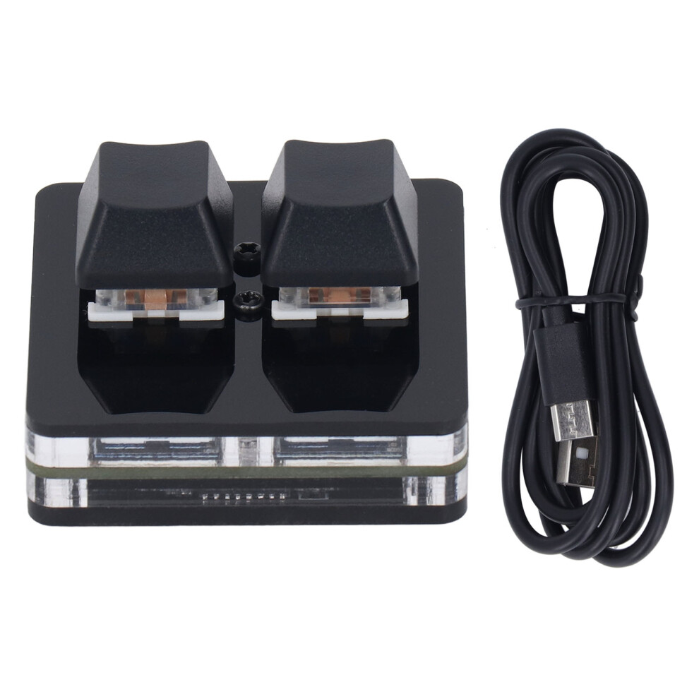 Backlit Mini Usb Keypad With Rgb Lighting For Rhythm Games And Office Work Programmable Keypad Featuring Hotswap Switches And Customizable Design 9551475285931