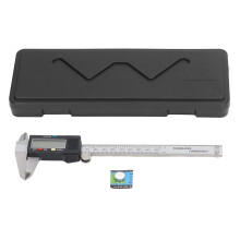 Digitaler Messschieber aus Edelstahl, LCD-Display, hohe Genauigkeit, leichtgängige Bedienung, Umrechnung Zoll/Millimeter, zwei Messbacken,