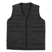 Verwarmd vest voor mannen en vrouwen, herbruikbare warme kleding, slim infrarood verwarmingssysteem, ademend en waterdicht ontwerp, eenvoudige