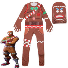 Costume de Cosplay, costum de Omuleț de Turtă Dulce, grafică desenată imprimată 3D, respirabil, confortabil, licențiat oficial, costum cu