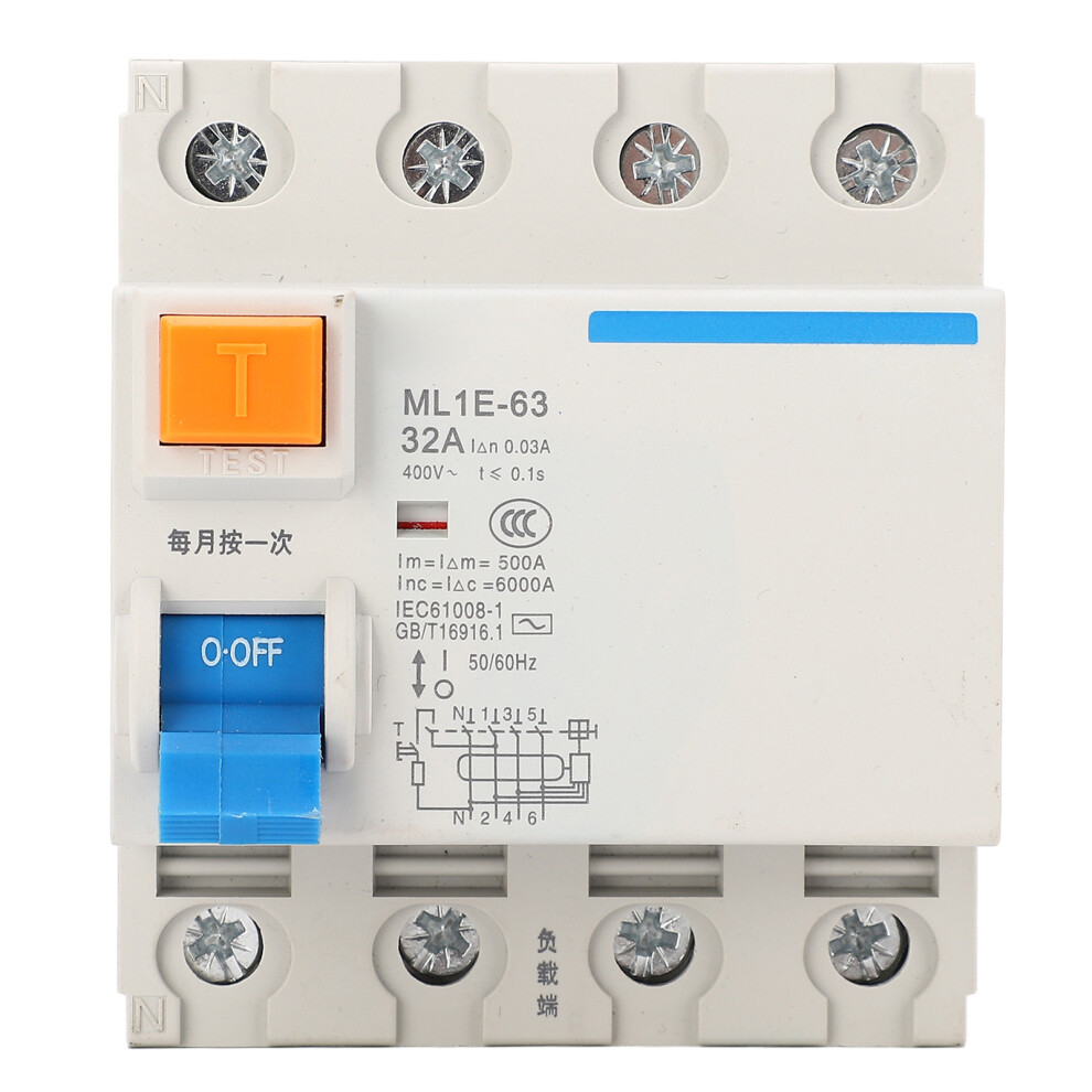 Short Circuit Protection Electric Shock Protection Differential Switch Current Circuit Breaker Overload Protection Flame Retardant High Breaking 9370362824134