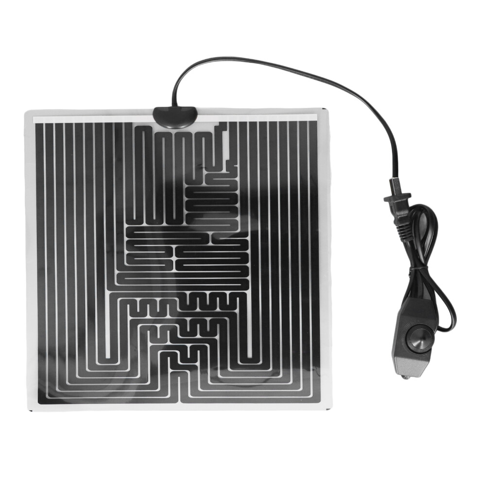 Waterproof Heat Pad For Reptiles And Amphibians Graphene Based Adjustable Terrarium Heater With Low Power Consumption Reptile Under Tank Heating Pad 9551475287737