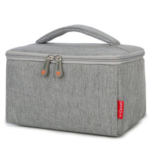 Bolsa térmica impermeável para mamadeira, feita de nylon, à prova de vazamentos, bem isolada, reutilizável, de grande capacidade, portátil e