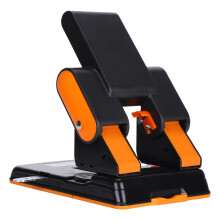 Office Hole Punch Sturdy Build Reduced Effort Removable Non Skid Tray Adjustable Centering Gauge
