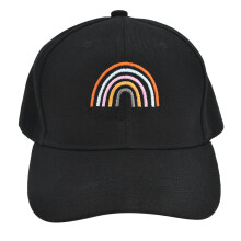 Versatile Baseball Cap with Well Ventilated Fabric Washable Material Adjustable Strap Cute Design Embroidered Details Curved Brim for Daily and