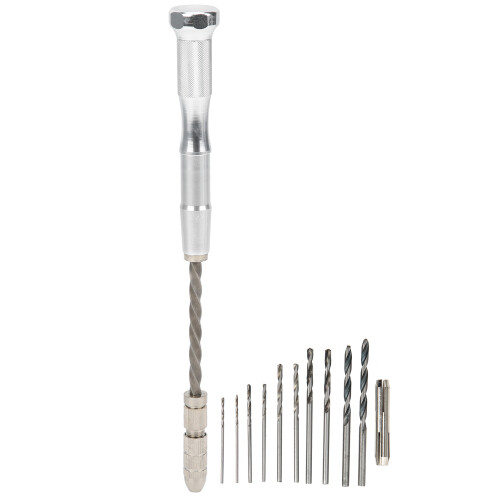 Perceuse à main semi-automatique à spirale avec forets micro-hélicoïdaux, ensemble de perceuse à main de précision robuste et durable de
