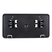 Supporto per targa anteriore per Ford F250F350F450F550Super Duty 1999-2004Excursion 2000-2004, resistente e robusto, colore nero, per uso