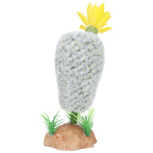 Akvariedekorasjon med realistisk simulering, kunstig kaktusplante for fiskesikker design, giftfritt materiale reptilterrariumdekor med