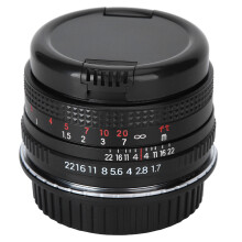 F1.7Large Aperture Lens Realistic Shape And3D Feeling Expression Good Image Quality Simple Lens Structure Manual Focus For Portrait And Low Light