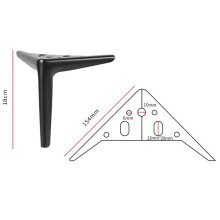 Furniture Protection,Tainless Legs For Furniture Metal Furniture Feet Modern Style Replacement Sofa Legs Silver With Non Rubber