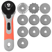 Ergonomic Design Safety Lock Replacement Rotary Blades Stainless Steel Fabric Rotary Cutter Sharp And Durable Applicable Occasions Craft Supplies