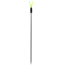 Hengelhouder voor op de grond, met een puntige voet van aluminiumlegering, telescopische, verstelbare lengte, lichtgewicht, stevig en draagbaar,