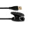 Φορτιστές USB 1M 4Pin με κλιπ καλωδίου φόρτισης USB για Suunto5/3Trainer/Ambit1 2 3Smartwatch 6