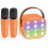 Mini Karaoke Machine Portable Bluetooth Speaker with 2 1