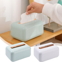 Modern Plastic Paper Towel Box – Stackable, Sleek Acrylic Organizer for Restaurants, Buffets & Commercial Kitchens – Compatible with TOPLIU