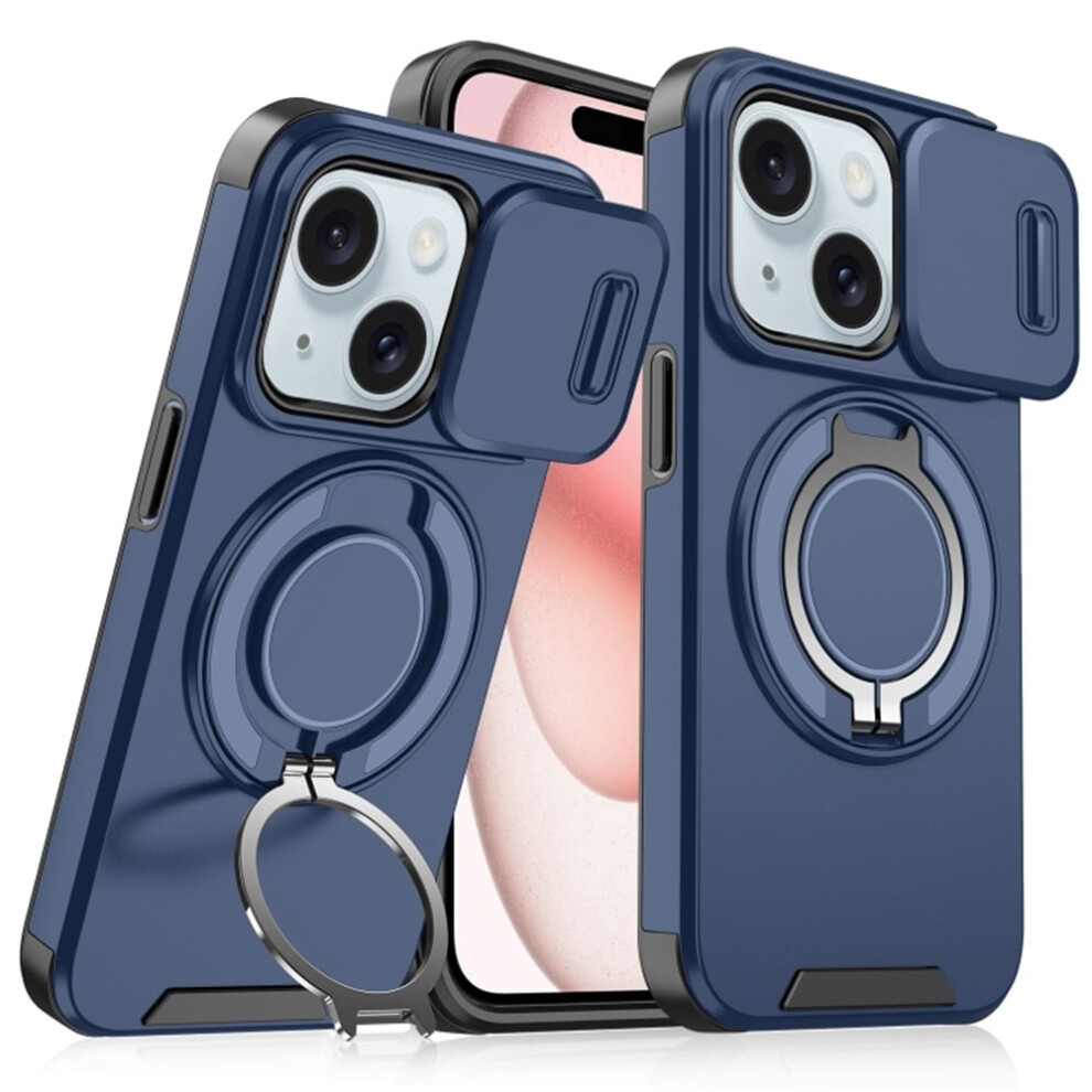 Iphone 15 Plus Shockproof Case With Slide Camera Cover And 9152228946194