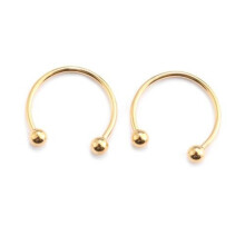 Nose Septum Ring Lip Nipple Eyebrow Lobe Horseshoe Ear Ring