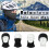Maschera da sci, passamontagna, calda e in pile per climi freddi, maschera integrale per uomo e donna. 4