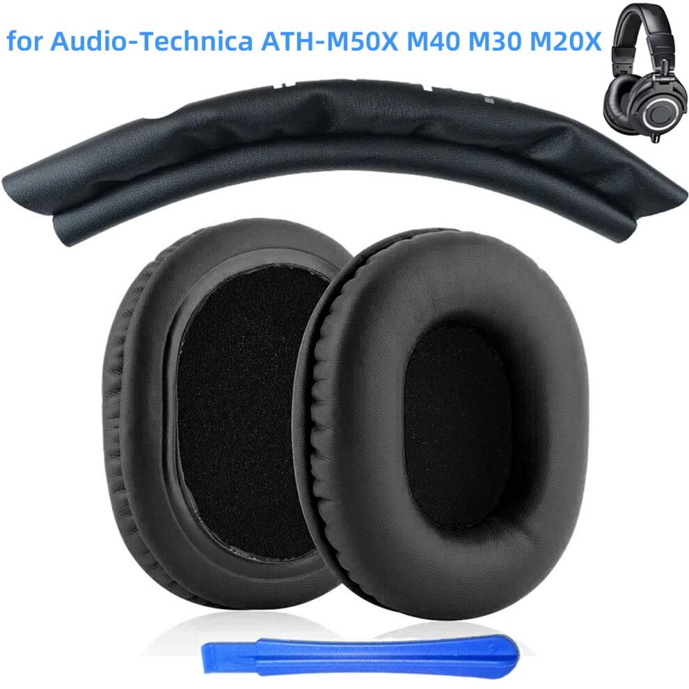 Kutou Replacement Ear Pads Cushions For Audio Technica Ath M70 M50x M50 Msr7 M40x M40 M30x 7506 Headset Earpads Cover Cups 9418476697807