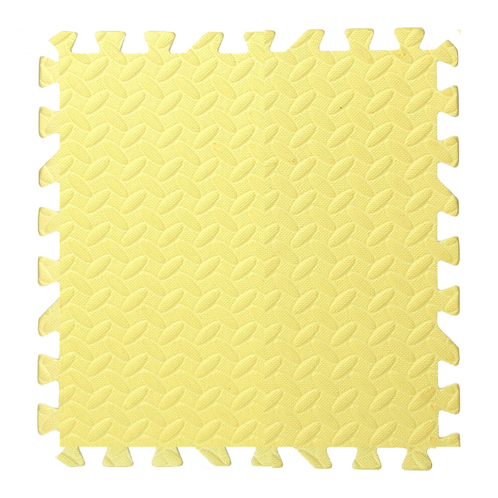 Interlocking Carpet Tiles 11.81"X11.81", Foam Play Mat Floor Tiles With Border, Thick Padded Squares For Playroom Decor 9485826638261