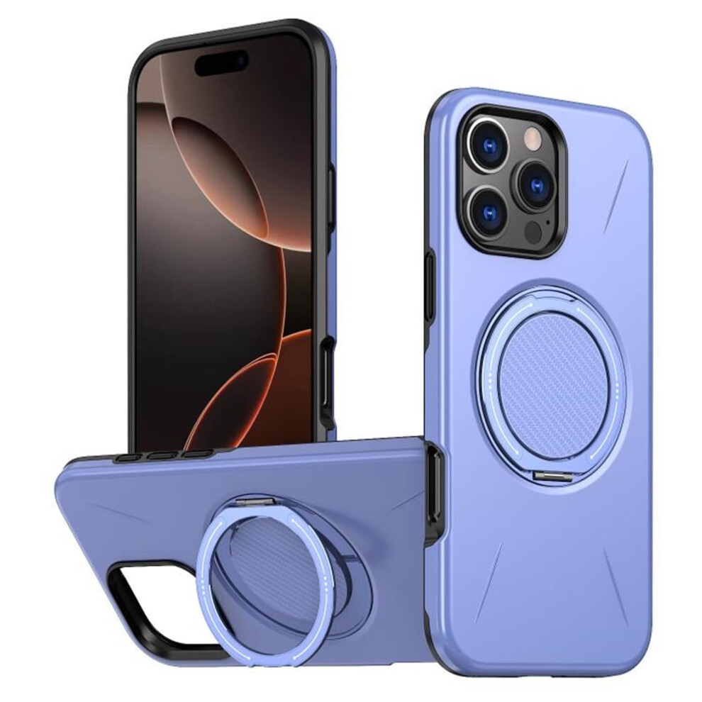Iphone 15 Pro Ultra Slim Hybrid Tpu+Pc Case Purple 9130661416962