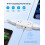 Power Strip with 360 Rotating Plug, 10FT Cord, 4 4