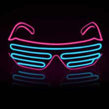led light up glasses party,led glasses for adults party, Luminous Glasses For Parties, EL Glasses Costumes for Party