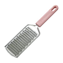 Stainless Steel Cheese Grater with Handle – Rust-Proof Lemon Zester for Cheese, Chocolate, Spices & More