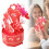 Valentinstag-Ballons, goldgeprägte 3D-Karten 2