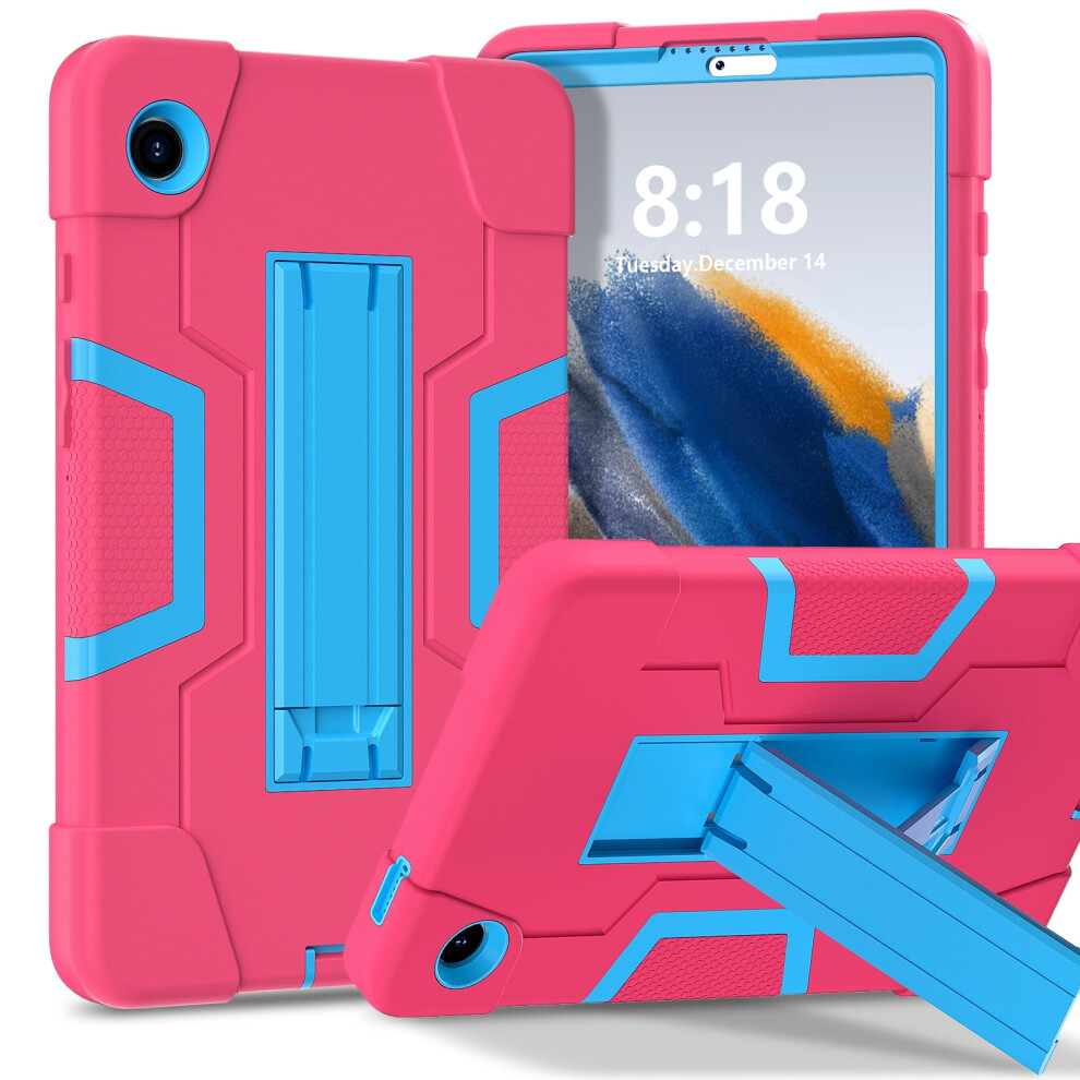 Galaxy Tab A9 8.7" Shockproof Case Rose+ Blue 9087558879334