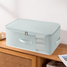 Foldable Underbed Storage Bags – Breathable, Zippered, Clear Window & Handles – Compatible with Topliu