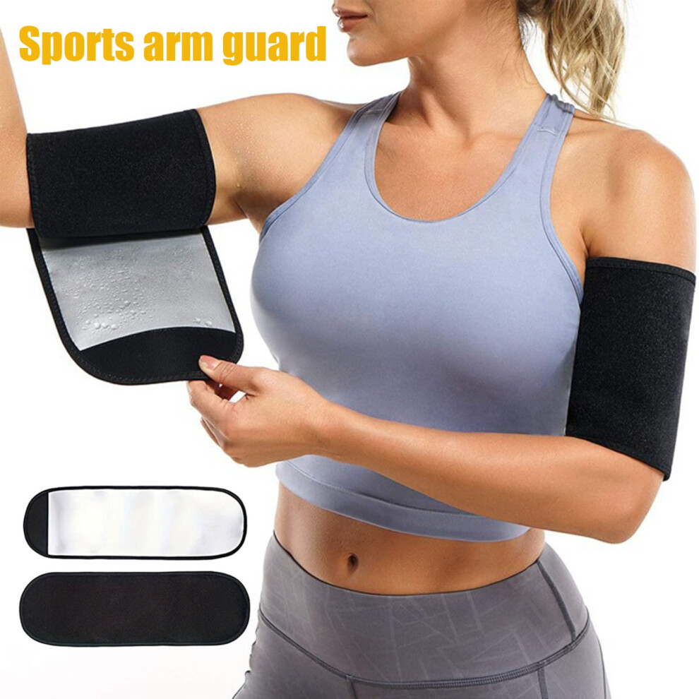 Women's Sweat Arm Shaper Sleeves - Adjustable Sauna Arm Trimmer for Workout, Toning & Fat Burning, Lightweight Compression Band for Sports & Gym