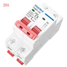 DC 1000V 2P Solar Mini Circuit Breaker 6A–63A