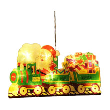 Christmas Window Hanging LED Lights - Easy-Install Sticker Design for Shop & Home Windows, Festive Decorative Illumination for Holiday