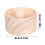 Wooden Dumpling Maker Empanada Bao Bun Mold Dough Presser Tool 3
