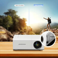 Portable Projector 4k, Projector with Wifi and Bluetooth, Portable Mini Projectors, Smart Projector, Portable Laptop Projector,Home Projector