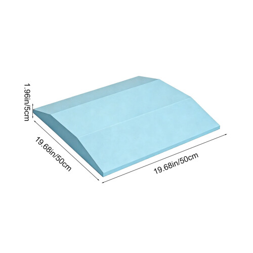 Almofada trapezoidal de espuma para sofá, 49,95 x 49,95 x 4,98 cm (19,68 x 19,68 x 1,96 polegadas) 2