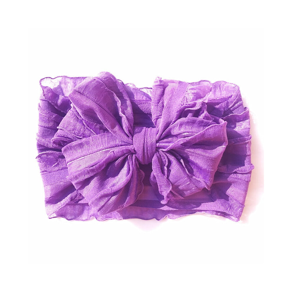 Baby Girl Elastic Bows Headbands Soft Hair Accessories
