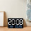 Electronic Wall Clock Temperature Date Display Table Clock Wall-Mounted Digital LED Alarm Clocks for Home B 8