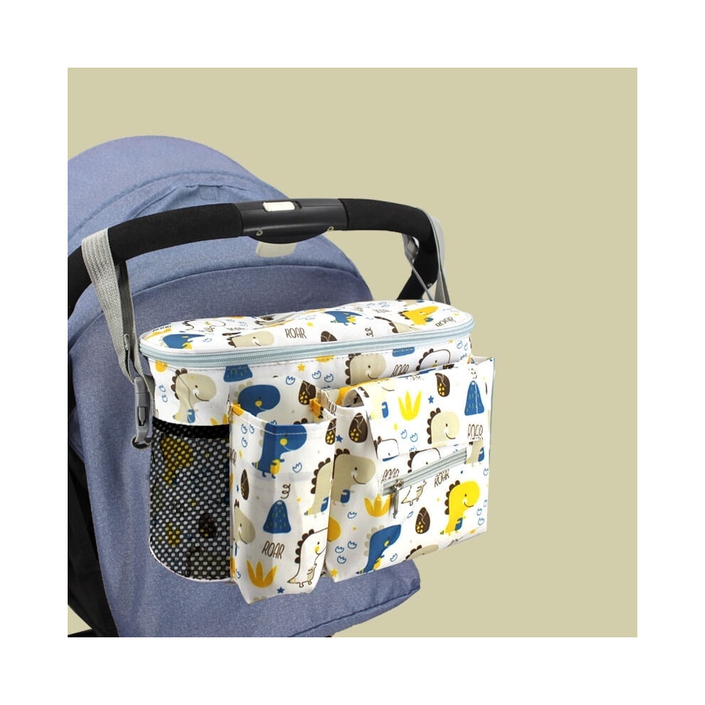 Universal Stroller Organizer with Thermal Cup Holders – Compatible with Uppababy, Nuna, Doona, Bugaboo, Babyzen & Pet Strollers