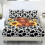 Polyester Sheet Set Twin XL 3-Pc Sunflower Highland Cow 1